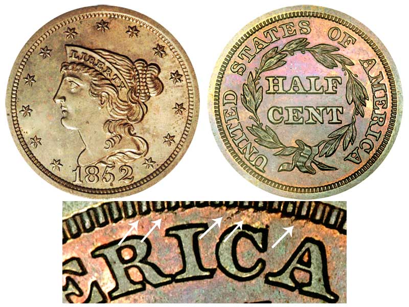 https://www.usacoinbook.com/us-coins/1852-second-restrike-braided-hair-half-cent.jpg