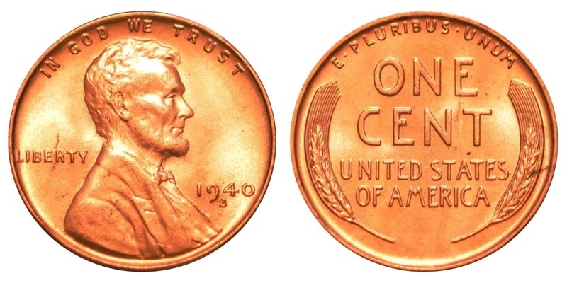 Wheat Cents - Pre-1940's - (Roll of 50 Coins) - Monarch Precious