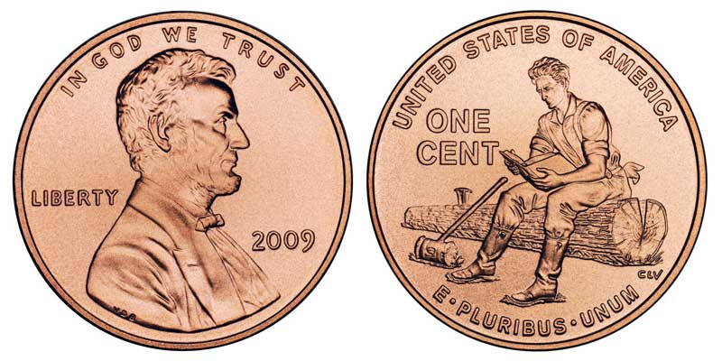 1 cent 2009 D - Leben Lincolns