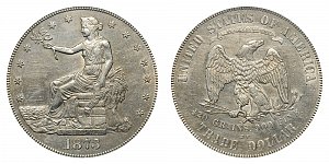 <b>1873-CC Trade Silver Dollar