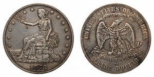 <b>1878-CC Trade Silver Dollar