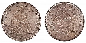 <b>1878-S Seated Liberty Quarter