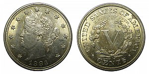 <b>1883 Liberty Nickel: With Cents