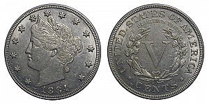 <b>1884 Liberty Nickel