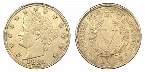 <b>1885 Liberty Nickel