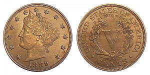 <b>1889 Liberty Nickel
