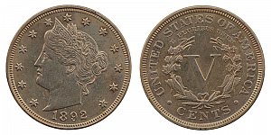 <b>1892 Liberty Nickel