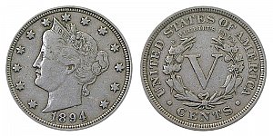 <b>1894 Liberty Nickel