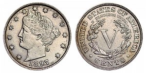 <b>1897 Liberty Nickel