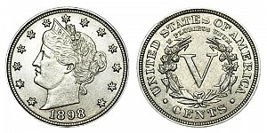 <b>1898 Liberty Nickel