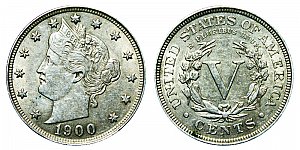 <b>1900 Liberty Nickel