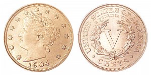 <b>1904 Liberty Nickel