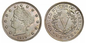 <b>1910 Liberty Nickel