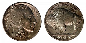 <b>1913-S Buffalo Nickel