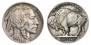 <b>1917 Buffalo Nickel