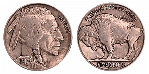 <b>1917-S Buffalo Nickel