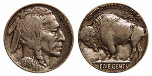 <b>1918-S Buffalo Nickel
