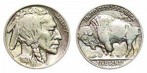 <b>1921 Buffalo Nickel