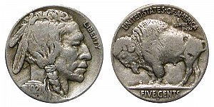<b>1921-S Buffalo Nickel