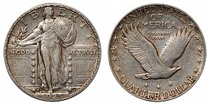 <b>1923-S Standing Liberty Quarter