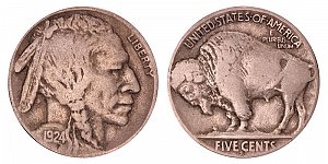 <b>1924-S Buffalo Nickel