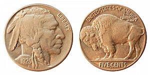 <b>1925-S Buffalo Nickel