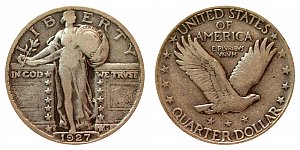 <b>1927-S Standing Liberty Quarter