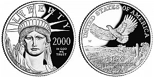 2000 American Platinum Eagle