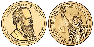 2011 Rutherford B. Hayes Presidential Dollar Coin