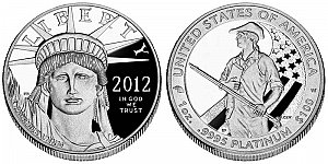 2012 American Platinum Eagle