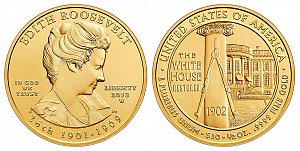 2013 Edith Roosevelt First Spouse Gold Coin