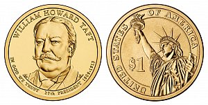 2013 William Howard Taft Presidential Dollar Coin
