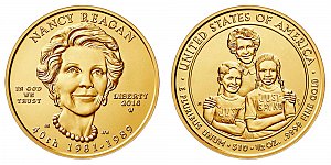 2016 Nancy Reagan First Spouse Gold Coin