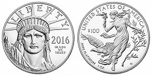 2016 American Platinum Eagle