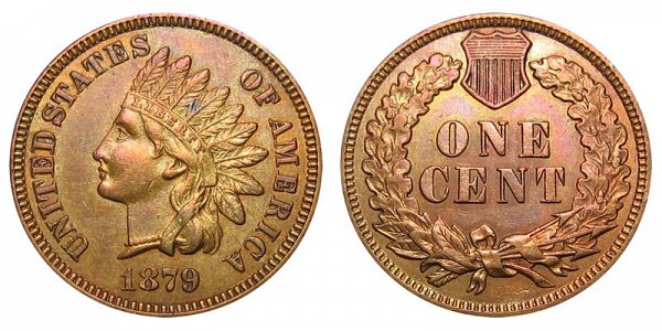 1879 Indian Head Cent Penny