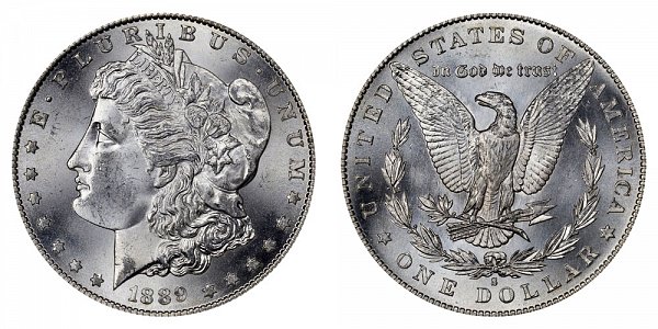 1889 S Morgan Silver Dollar 