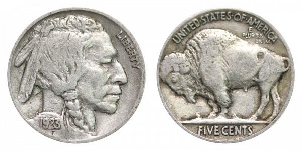 1923 Indian Head Buffalo Nickel
