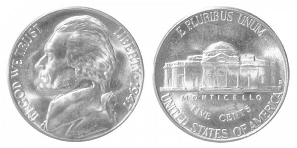 1947 D Jefferson Nickel