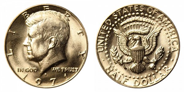 1971 D Kennedy Half Dollar