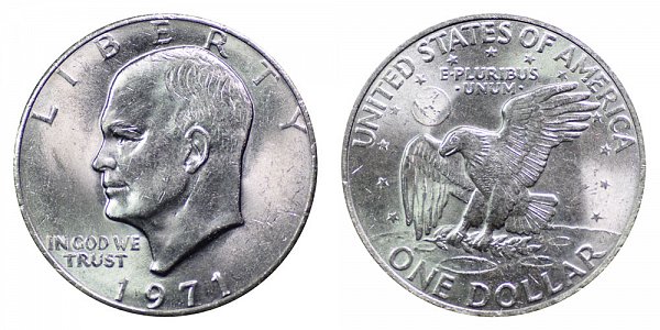 1971 Eisenhower Ike Dollar