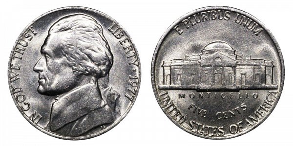 1977 Jefferson Nickel