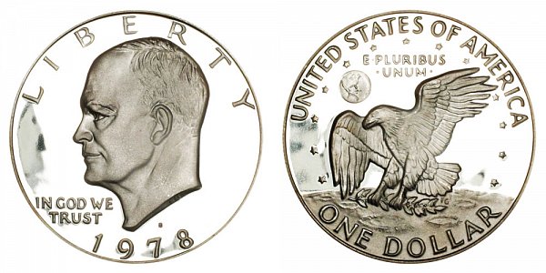1978 S Eisenhower Ike Dollar Proof