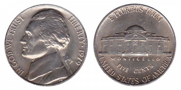 1979 Jefferson Nickel
