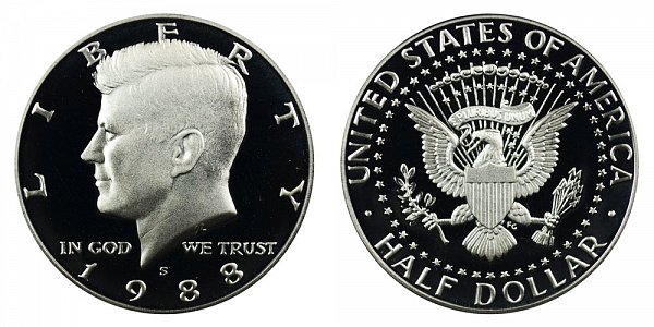 1988 S Kennedy Half Dollar Proof