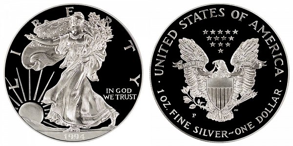 1994 P Proof American Silver Eagle
