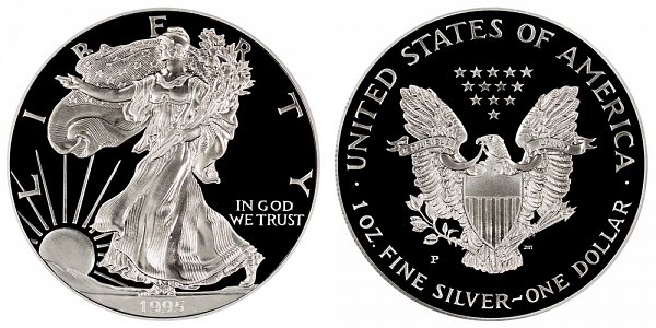 1995 P Proof American Silver Eagle