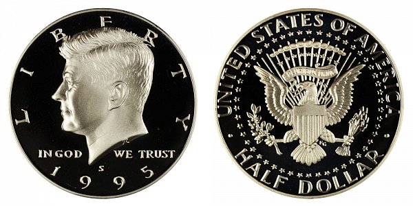 1995 S Silver Kennedy Half Dollar Proof