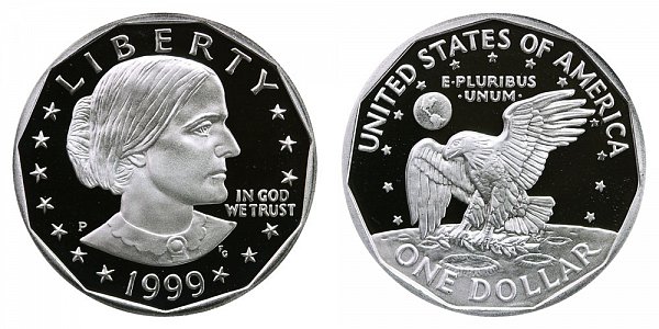 value of susan b anthony 1 coin