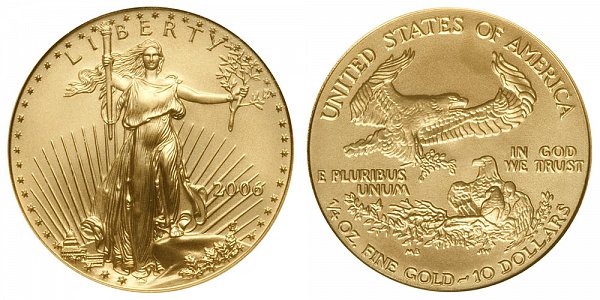 2006 Quarter Ounce American Gold Eagle - 1/4 oz Gold $10 