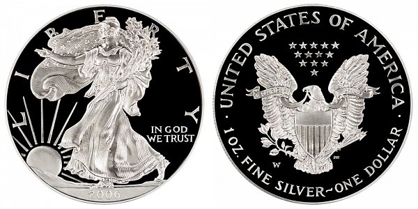2006 W Proof American Silver Eagle
